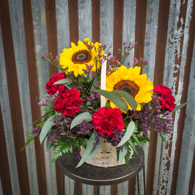 Basket Arrangement from Marion Flower Shop in Marion, OH